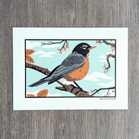Robin Art Print – Blue Aster Studio Robin Art Print – Blue Aster Studio