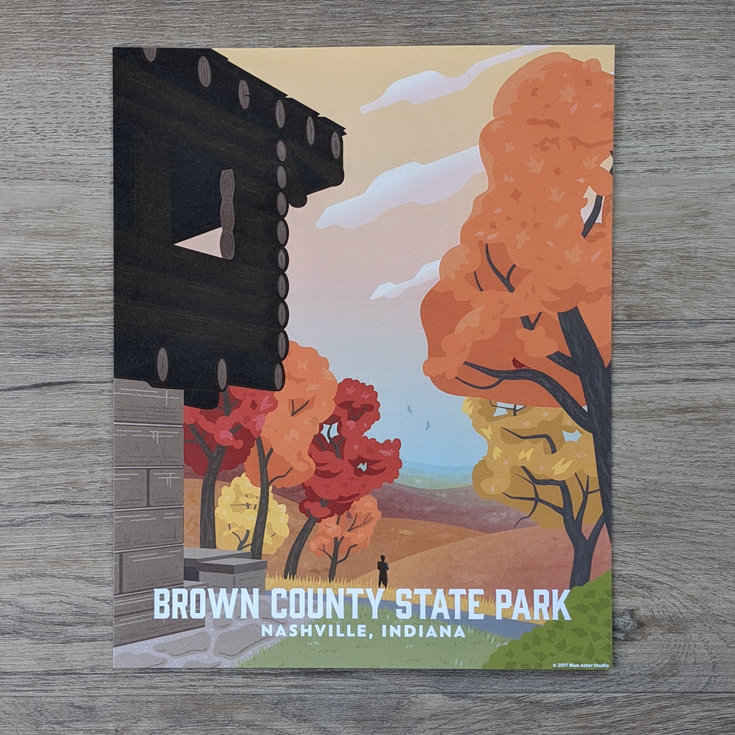 Brown County State Park Art Print