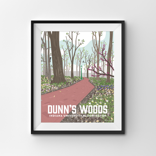 Dunn's Woods Art Print
